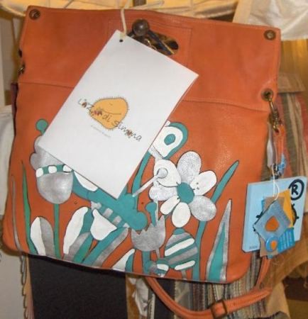 Borsa Pelle Senape Inverno ZOO 